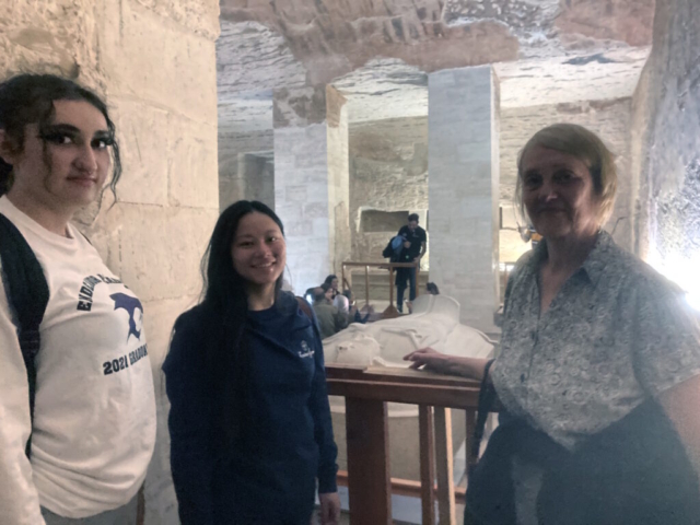 Merneptah tomb Ana, Emilee, Debbie
