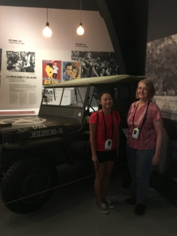 Emilee and Debbie American War Museum