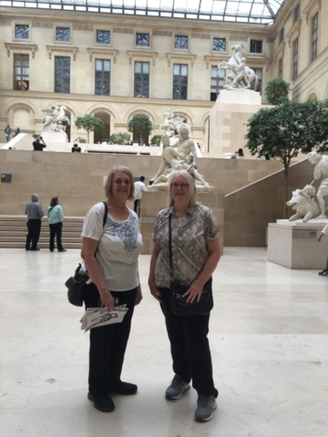 Louvre Debbie and Veryle