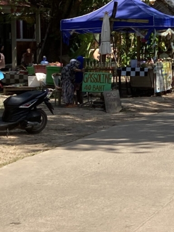 Koh Lanta gassoline for sale