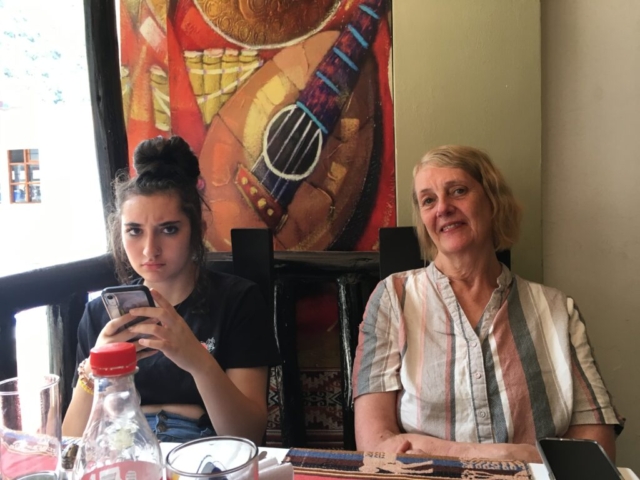 Ana and Debbie restaurant in Aguas Calientes